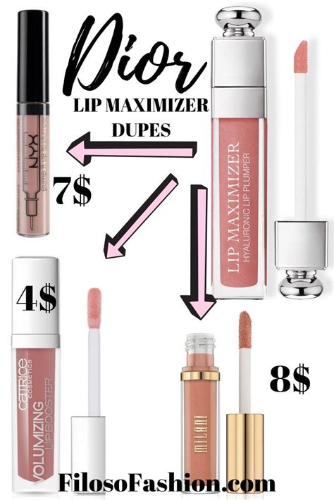 dupe lipstick dior|dior addict lip maximizer dupe.